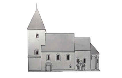 Drottens kyrkoruin, Visby