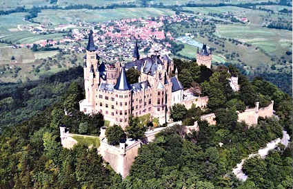 Slottet Hohenzollern, Tyskland