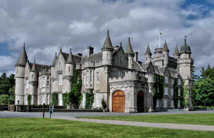 Balmoral slott, Skottland